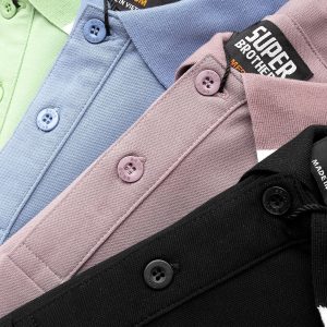 POLO SUPER BROS 8M PHỐI VIỀN