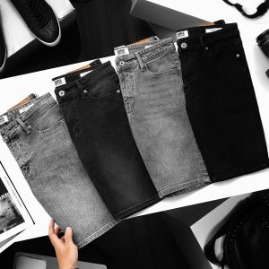 SHORT JEAN SUPER BROS WASH XÁM