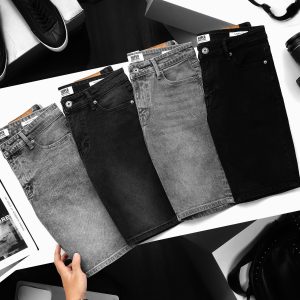 SHORT JEAN SUPER BROS WASH XÁM