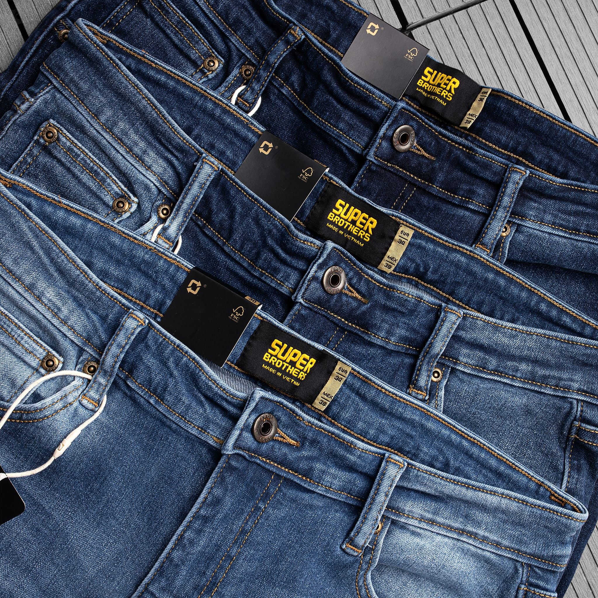 JEAN SUPER BROS R?CH NHẸ 3M