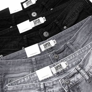 SHORT JEAN SUPER BROS WASH XÁM 4M