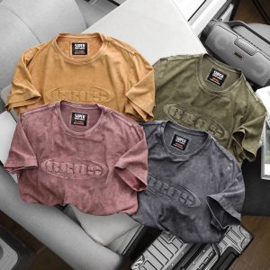 ÁO THUN WASH BỤI SUPER BROS 4M