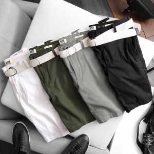 SHORT LINEN SUPER BROS PHỐI LƯNG