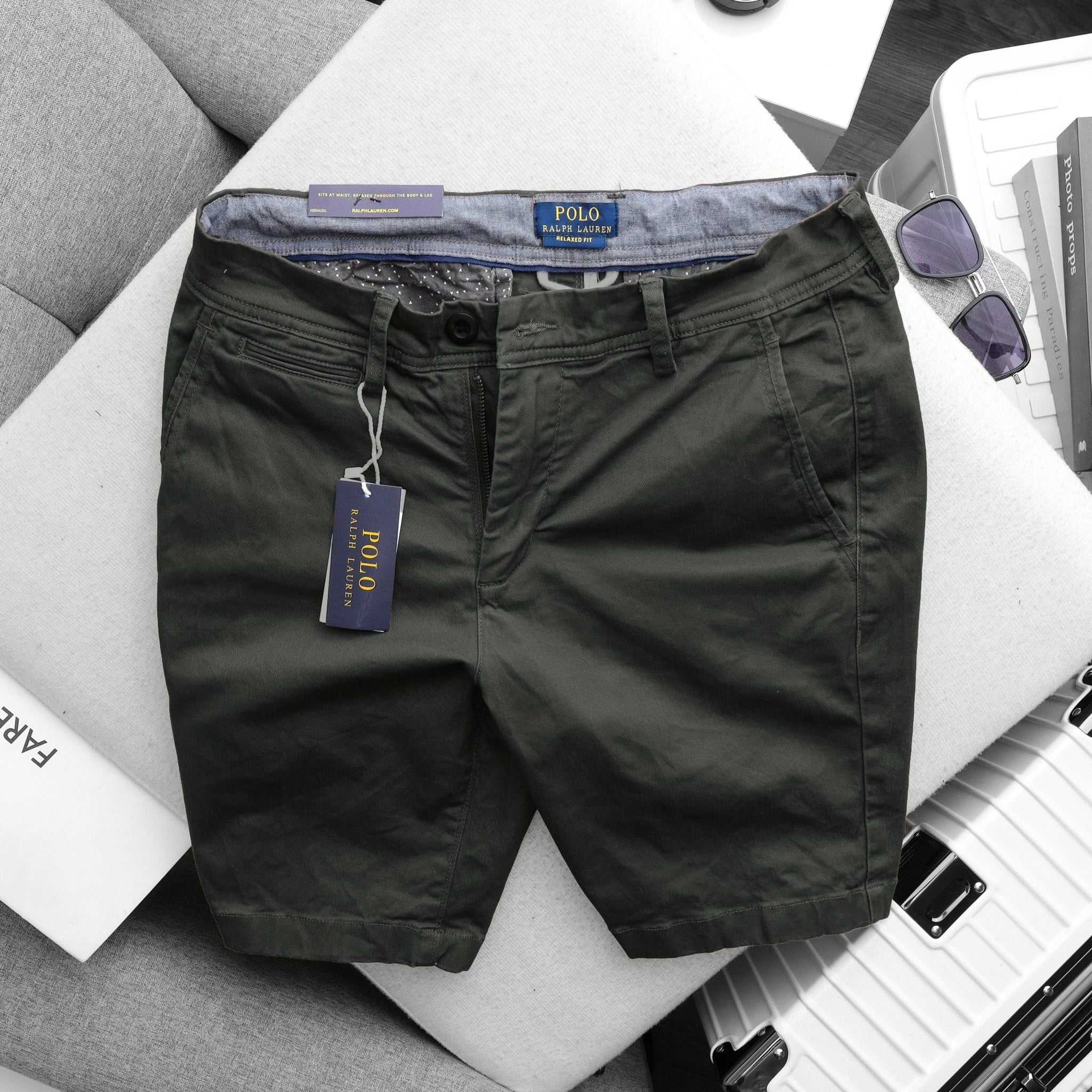 SHORT KAKI CHINOS POLO R-L 16M
