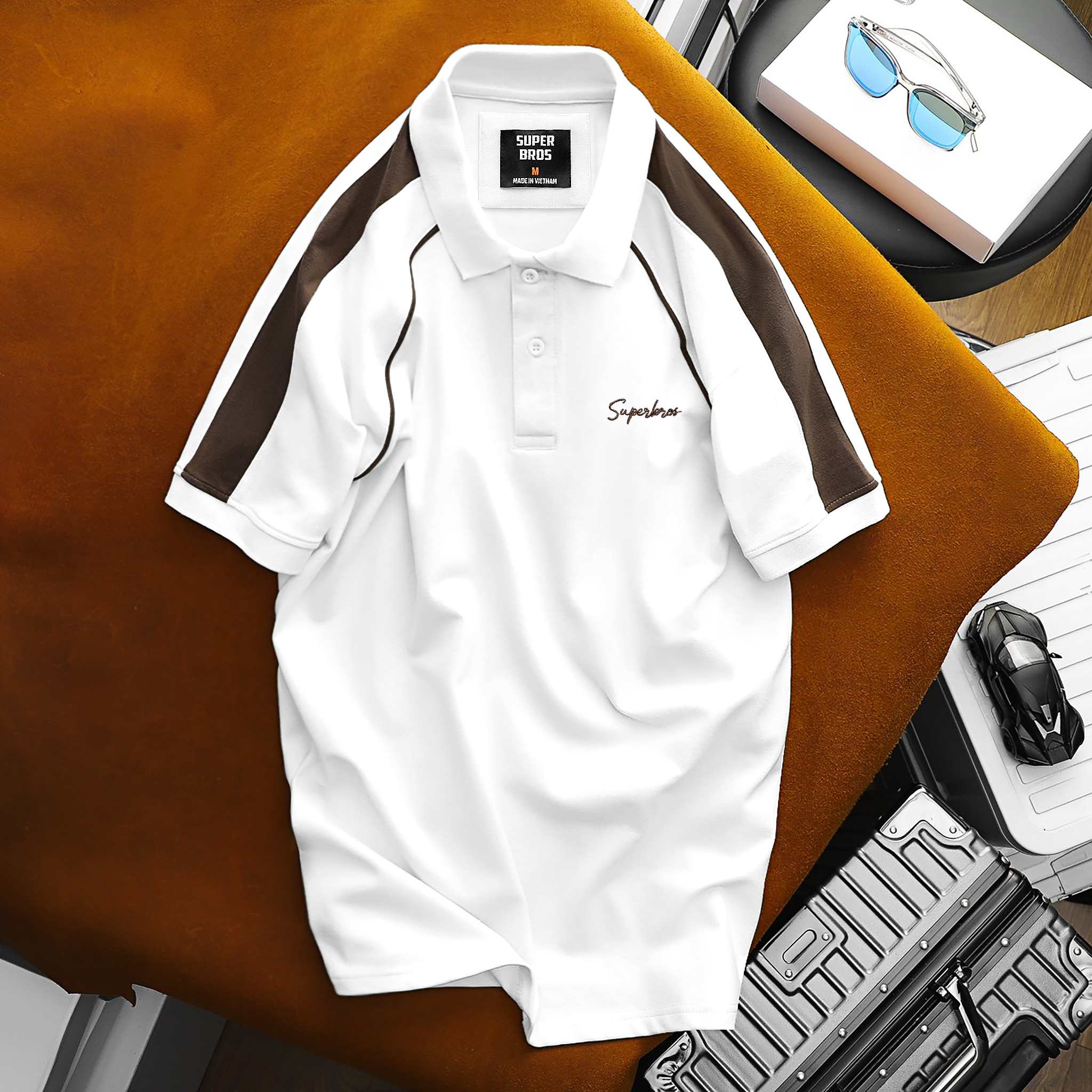 POLO SUPER BROS SỌC 8M