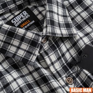 SƠ MI FLANNEL SUPER BROS XỊN