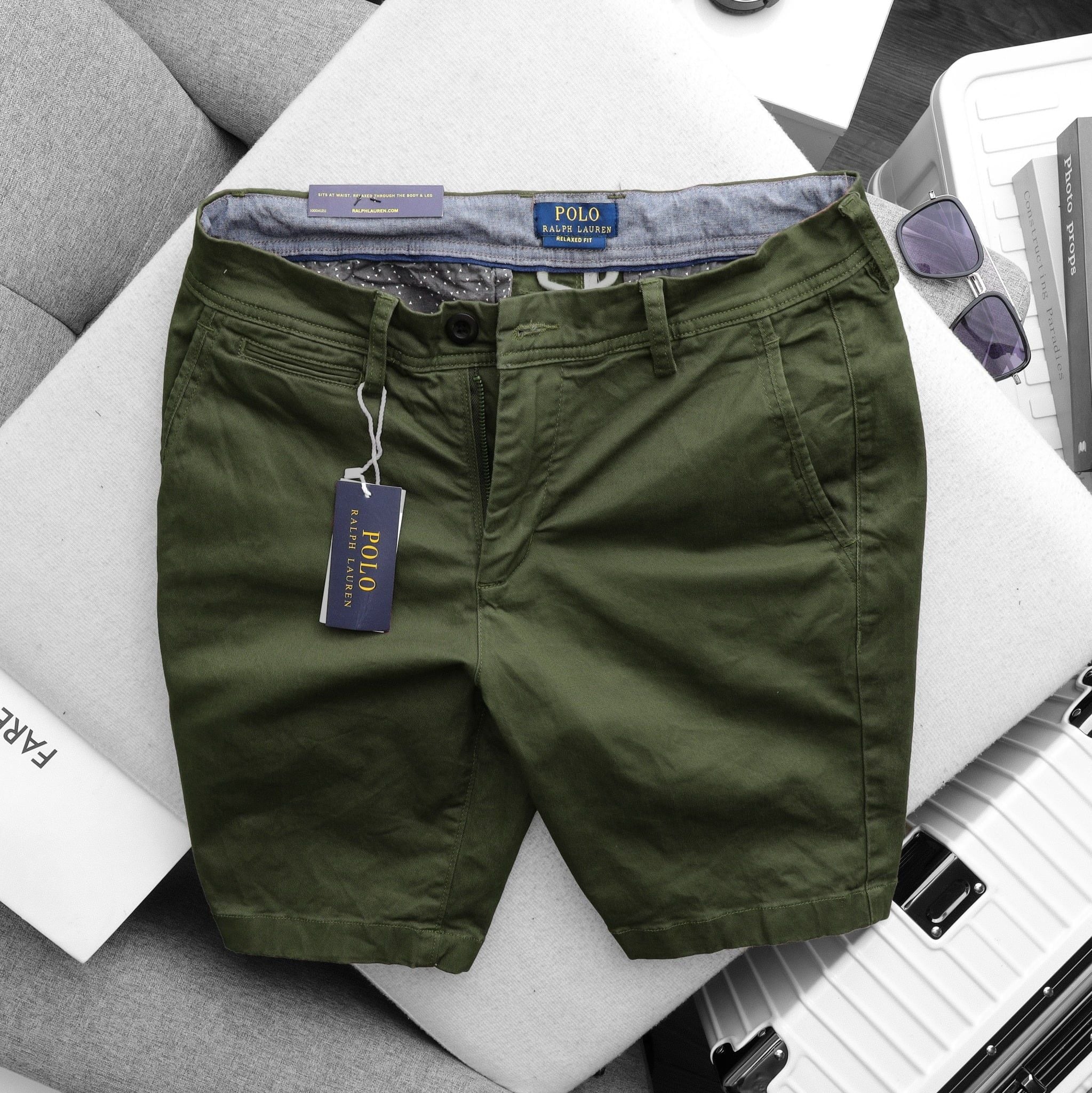SHORT KAKI CHINOS POLO R-L 16M
