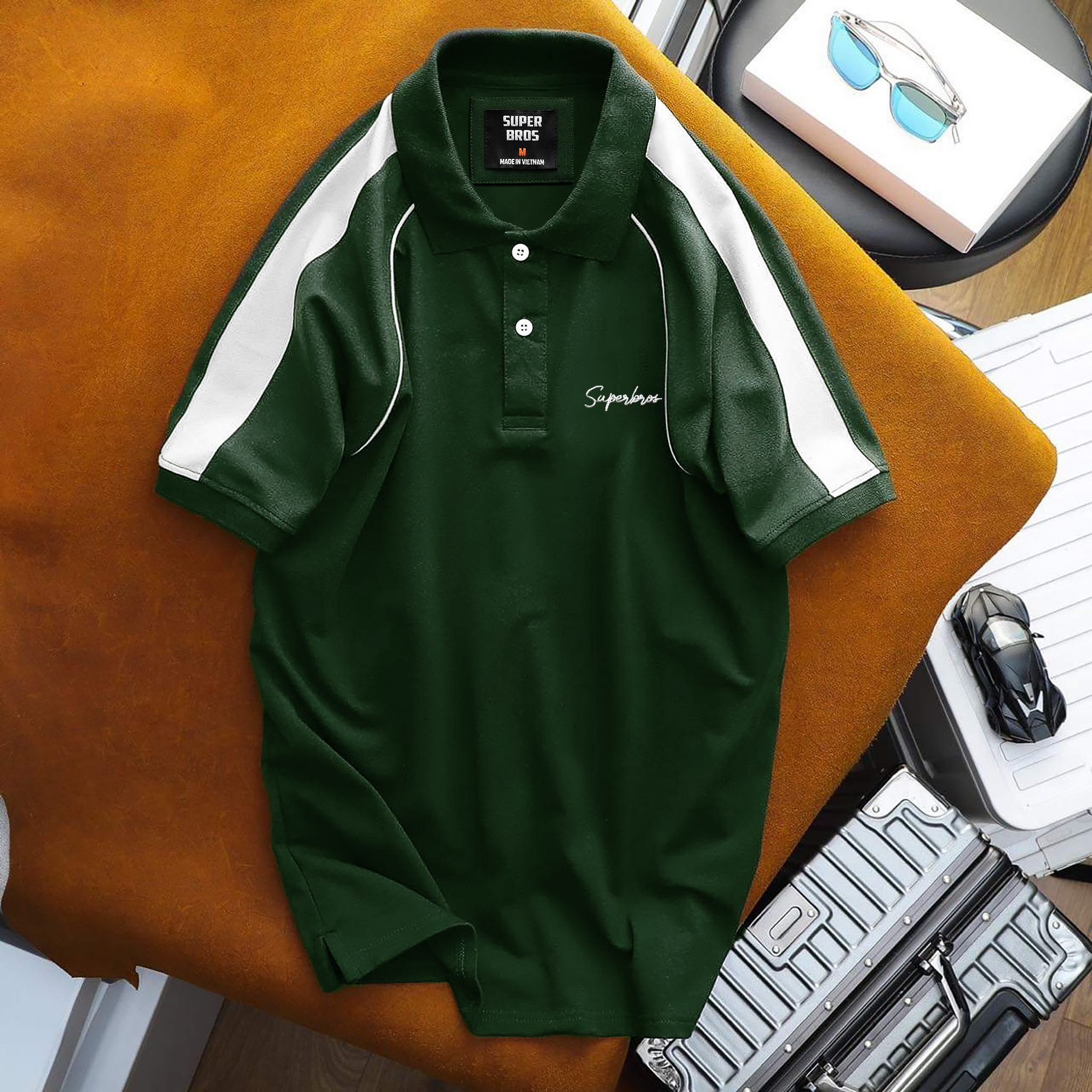 POLO SUPER BROS SỌC 8M