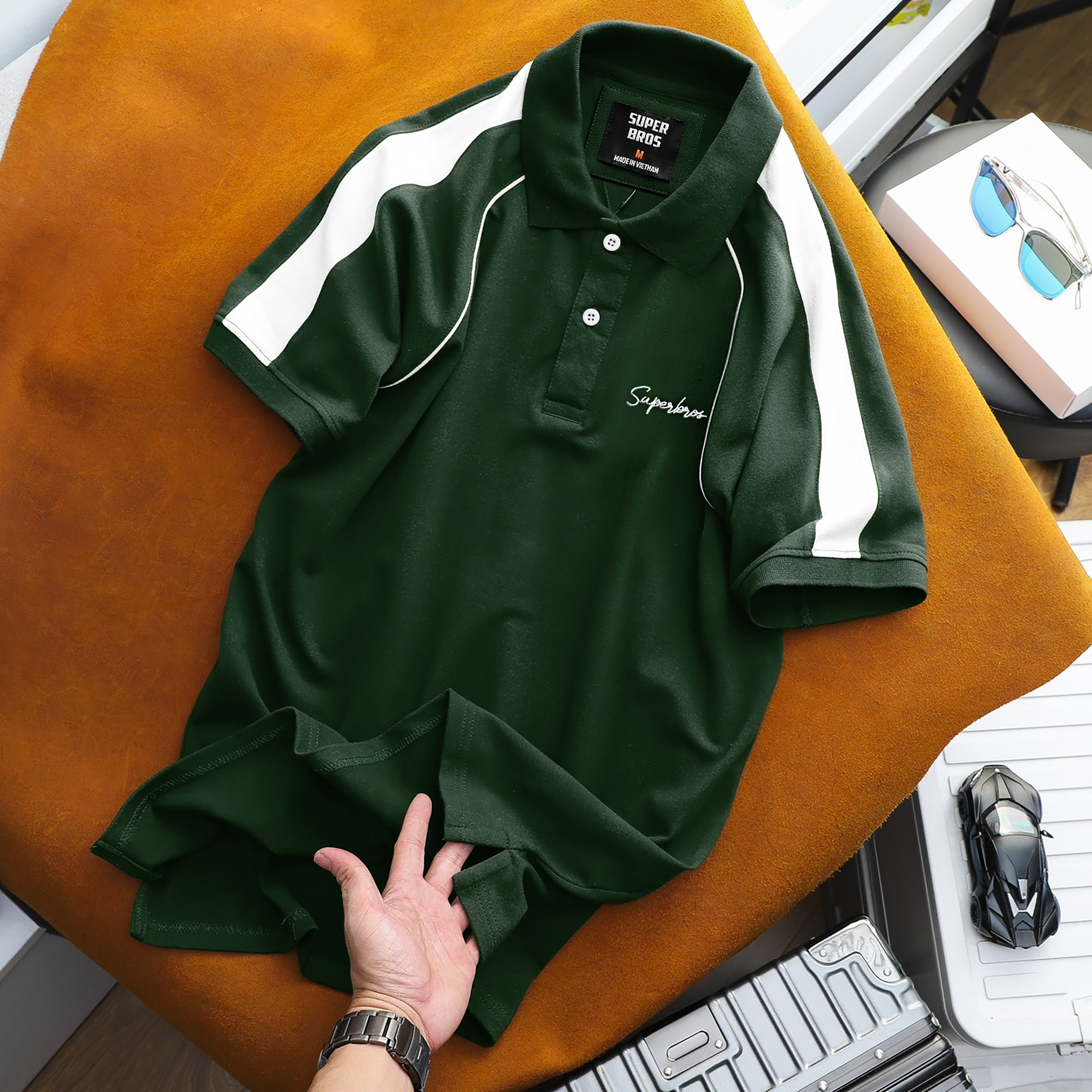 POLO SUPER BROS SỌC 8M