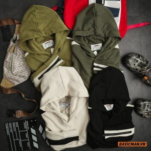 HOODIE SỌC ZIP