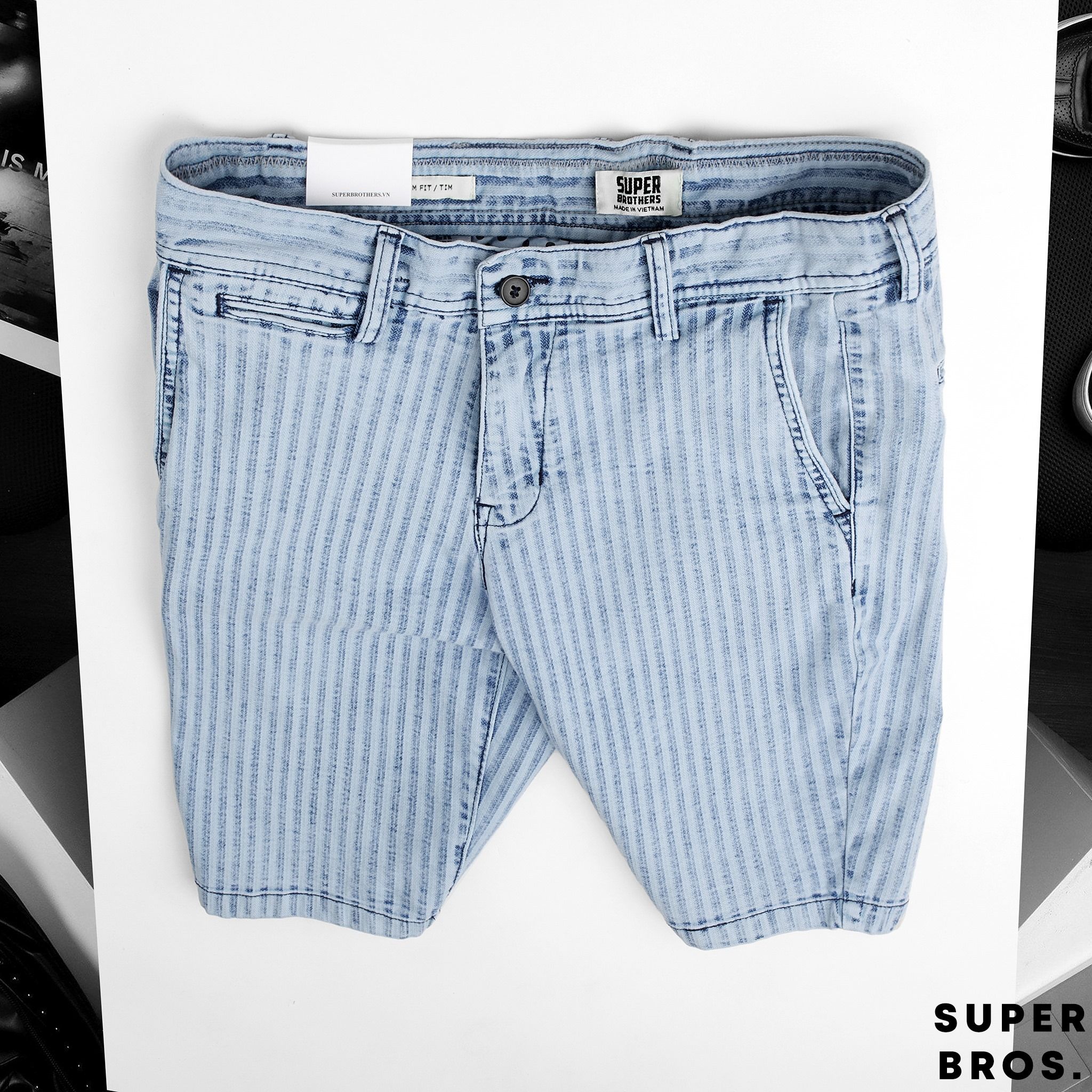 SHORT DENIM SUPER BROS