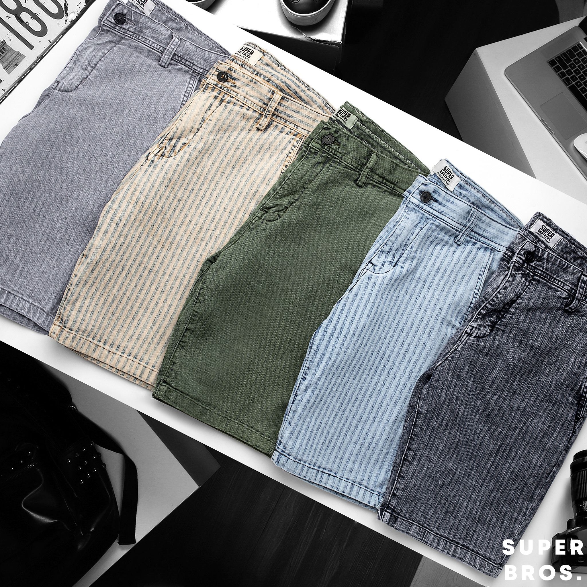 SHORT DENIM SUPER BROS