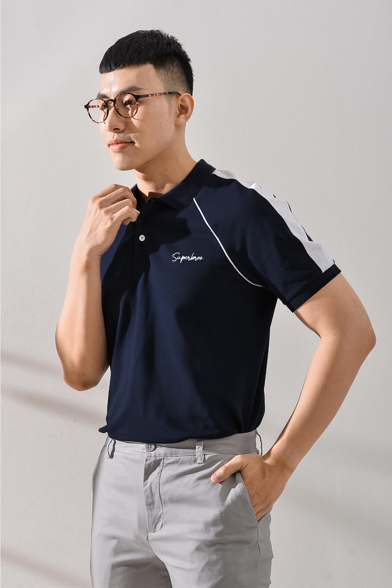 POLO SUPER BROS SỌC 8M