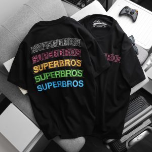 ÁO THUN SUPER BROS PRINT 4M
