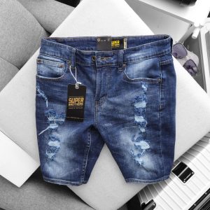 SHORT JEAN SUPER BROS RÁCH 6M