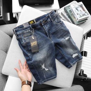 SHORT JEAN SUPER BROS RÁCH 6M