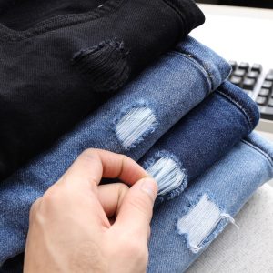 SHORT JEAN SUPER BROS TUA LAI
