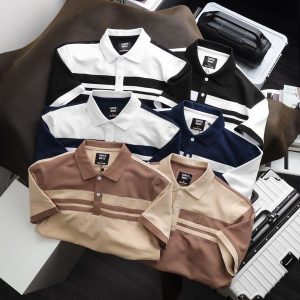 POLO SUPER BROS PHỐI SỌC NGANG