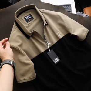 ÁO POLO SUPER BROS PHỐI ZIPPER