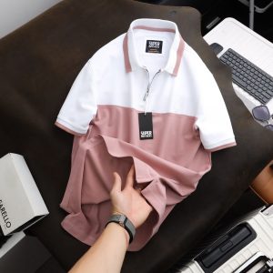 ÁO POLO SUPER BROS PHỐI ZIPPER