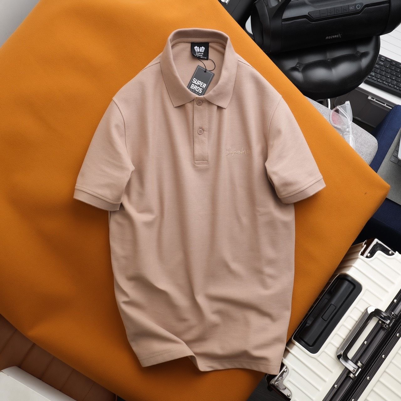 ?O POLO SUPER BROS LOGO CHỮ K? 7M