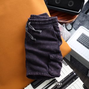 SHORT NỈ WASH WHO A.U